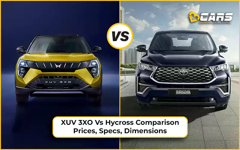 XUV 3XO Vs Innova Hycross