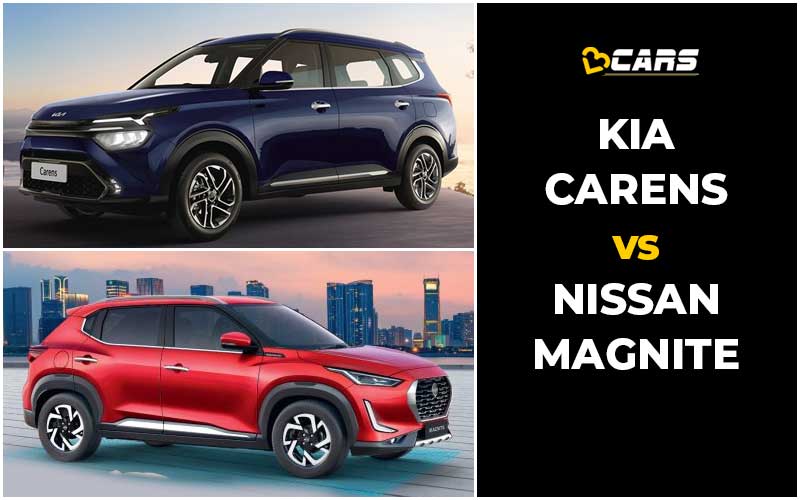 Kia Carens vs Nissan Magnite