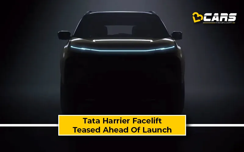 2023 Tata Harrier Facelift Teased – Bookings To Open On October 6