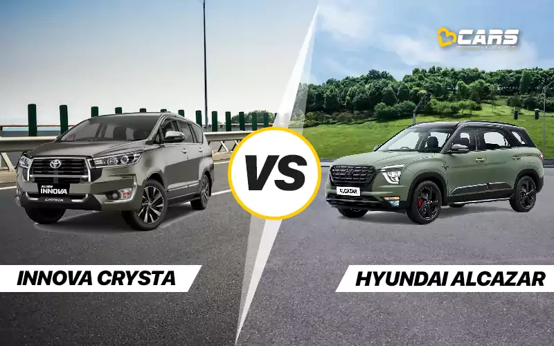 Toyota Innova Crysta Vs Hyundai Alcazar