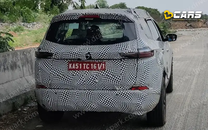 2023 tata safari facelift new headlight design