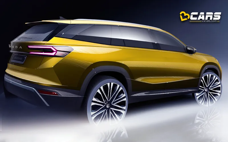 New skoda kodiaq suv teased ahead of october 4 reveal