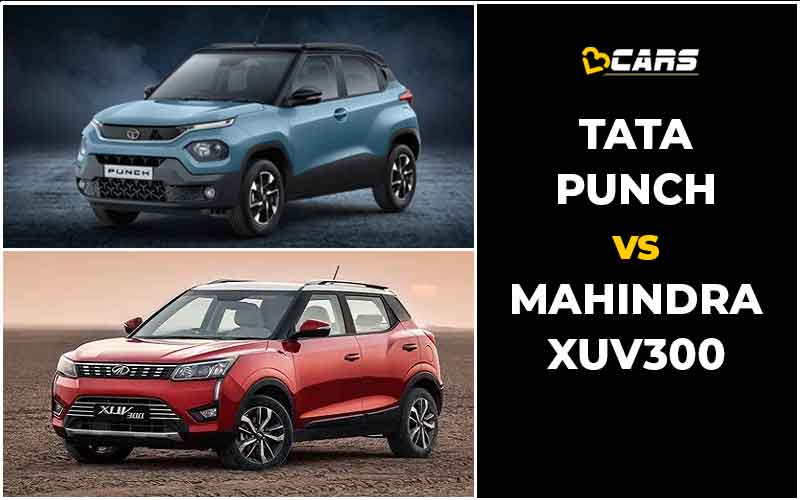 Tata Punch Vs Mahindra XUV300