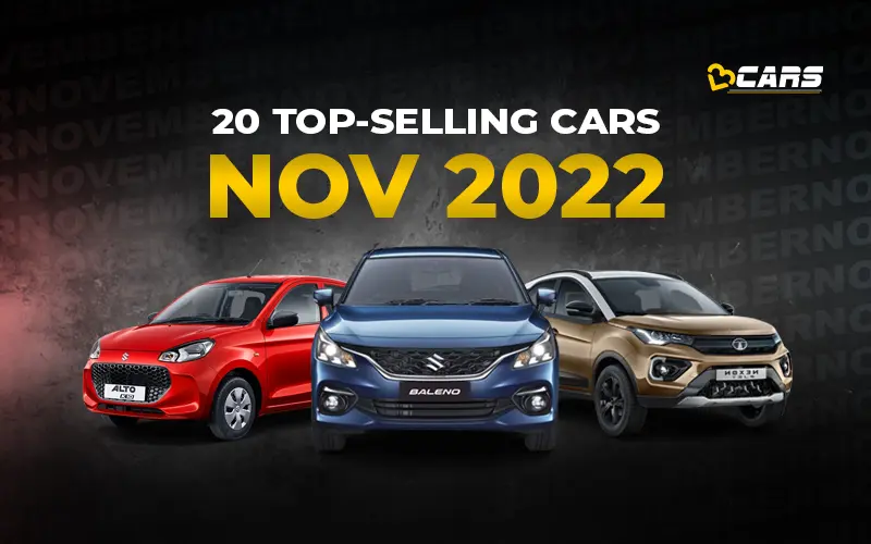 November 2022 Car Sales Analysis - 20 Top-Selling Cars