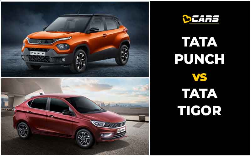 Tata Punch Vs Tata Tigor
