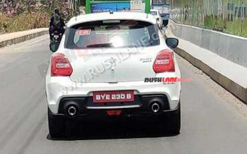 Suzuki swift sport spied coming to india