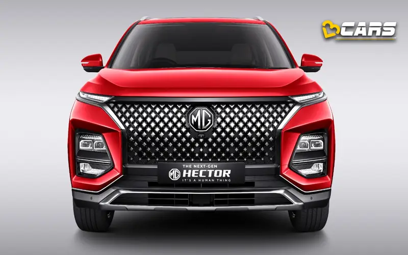 Exclusive 2023 mg hector facelift ground clearance