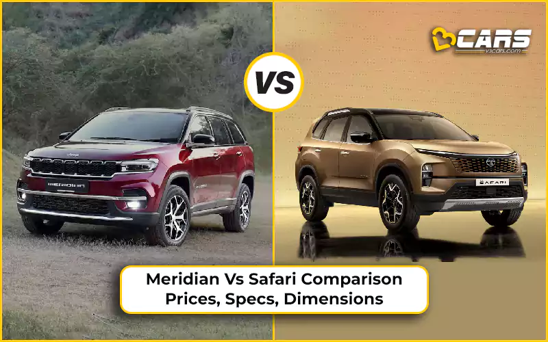 Jeep Meridian vs Tata Safari