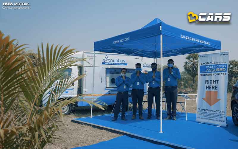 Tata motor launch anubhav mobile showroom