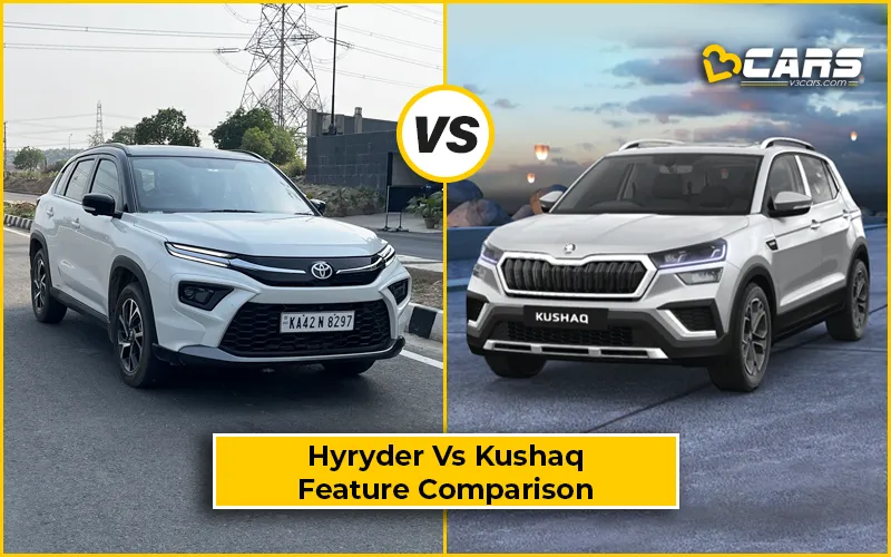 Toyota Urban Cruiser Hyryder Vs Skoda Kushaq