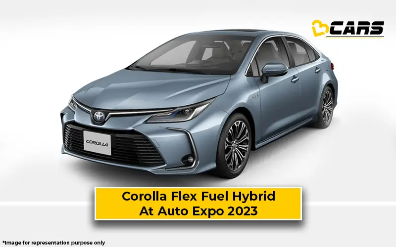 Corolla Flex Fuel Hybrid Vehicle