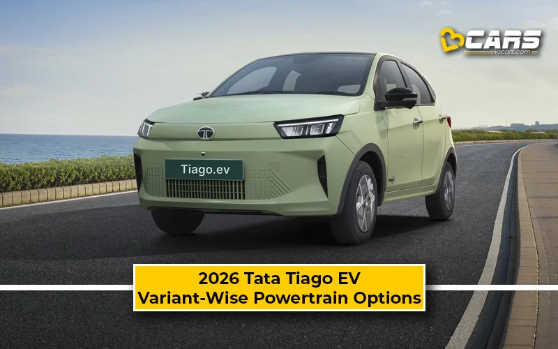 2026 Tata Tiago EV Variant-Wise Powertrain Options
