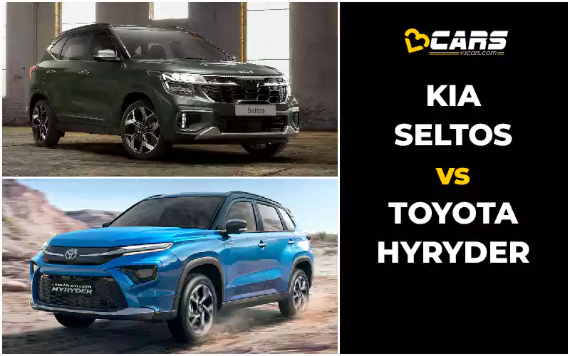 Seltos 2023 Vs Urban Cruiser Hyryder