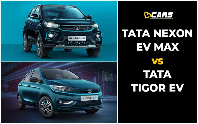 Tata Nexon EV Max Vs Tata Tigor EV