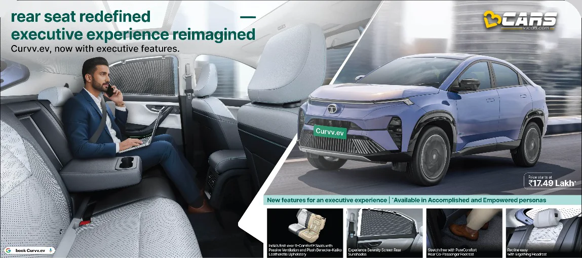 2025 Tata Curvv EV New Executive Features