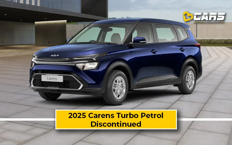 2025 Kia Carens Turbo Petrol Auto Clutch Manual Variant Discontinued