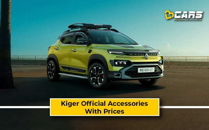 Renault Kiger Official Accessory List With Price