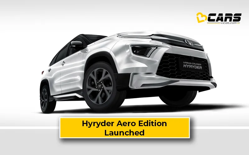 Toyota Launch Hyryder Urban Cruiser Aero Edition With Exclusive Styling Kit