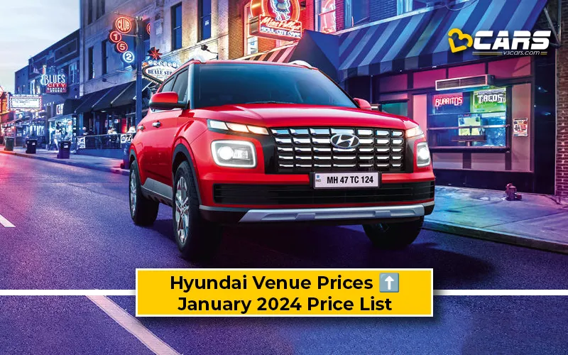 Hyundai Venue Prices Hiked