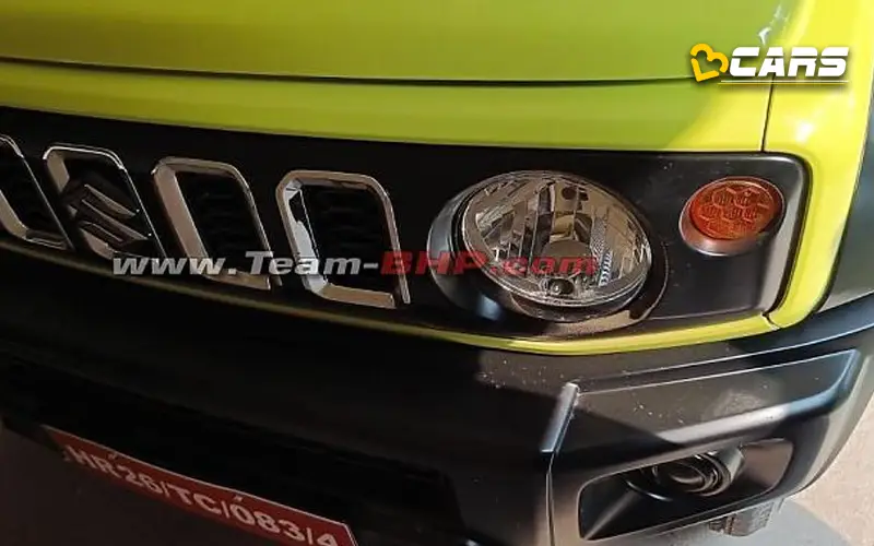 Maruti suzuki jimny door zeta base variant spied