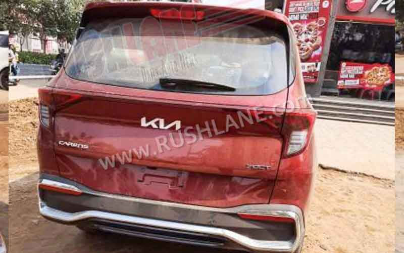 Kia carens dct spotted