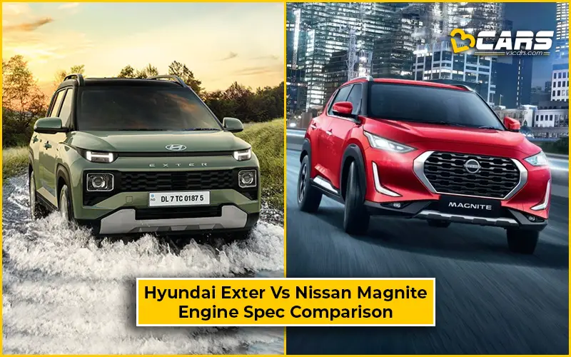 Hyundai Exter Vs Nissan Magnite