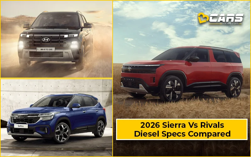 2026 Tata Sierra Vs Rivals Diesel Specs Compared