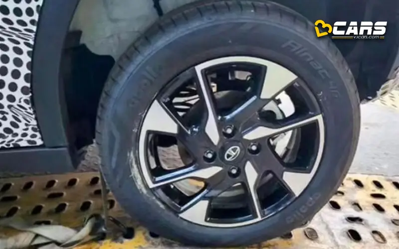 Tata punch ev spotted for the first time with rear disc brakes