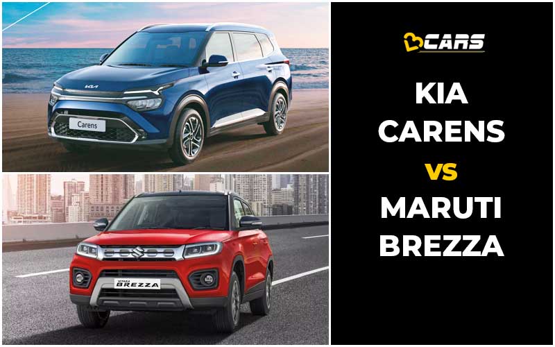 Kia Carens Vs Maruti Vitara Brezza