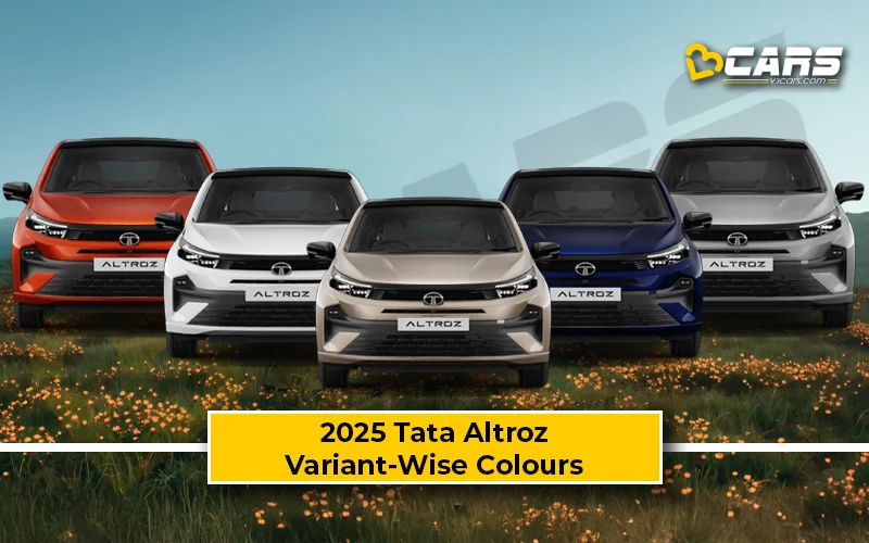 2025 Tata Altroz – All Exterior Colour Options