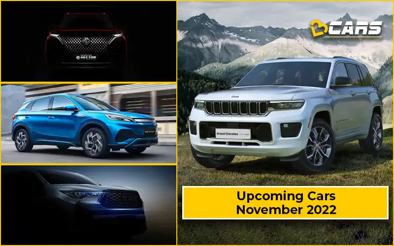 Upcoming Cars In November 2022