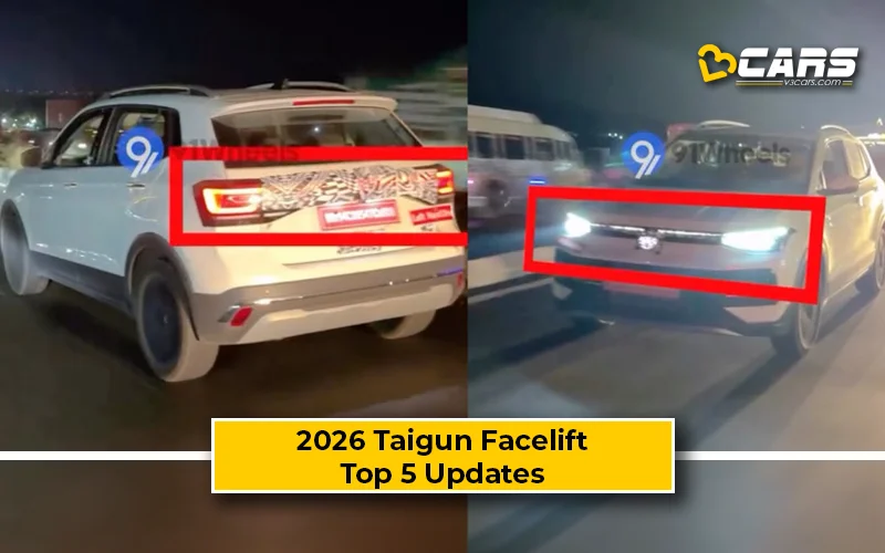 2026 Volkswagen Taigun Facelift:  Top 5 Expected Changes