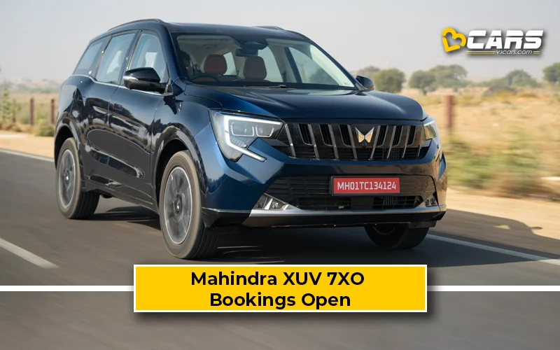 2026 Mahindra XUV 7XO Bookings Open; Prices Start At Rs. 13.66 Lakh