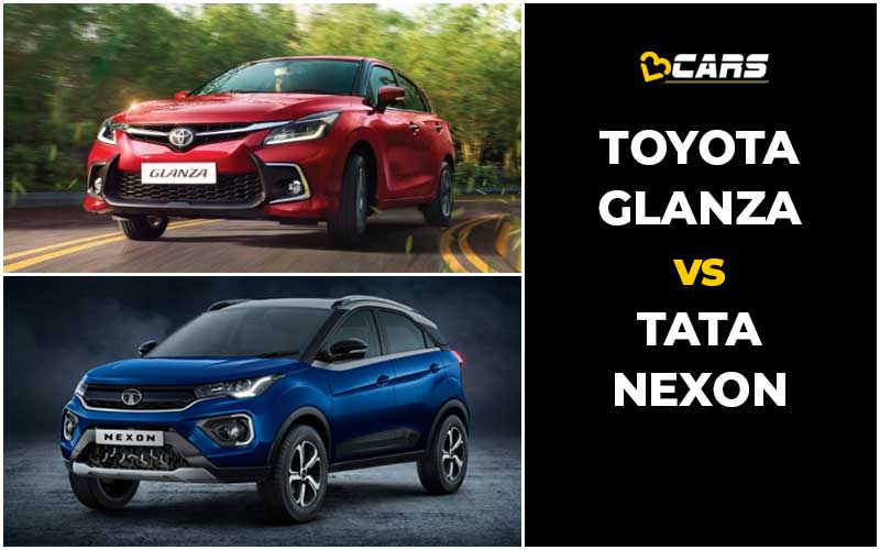 Toyota Glanza vs Tata Nexon