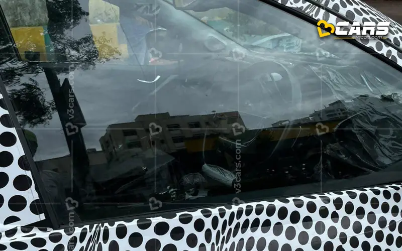 2023 tata nexon facelift spotted on test again