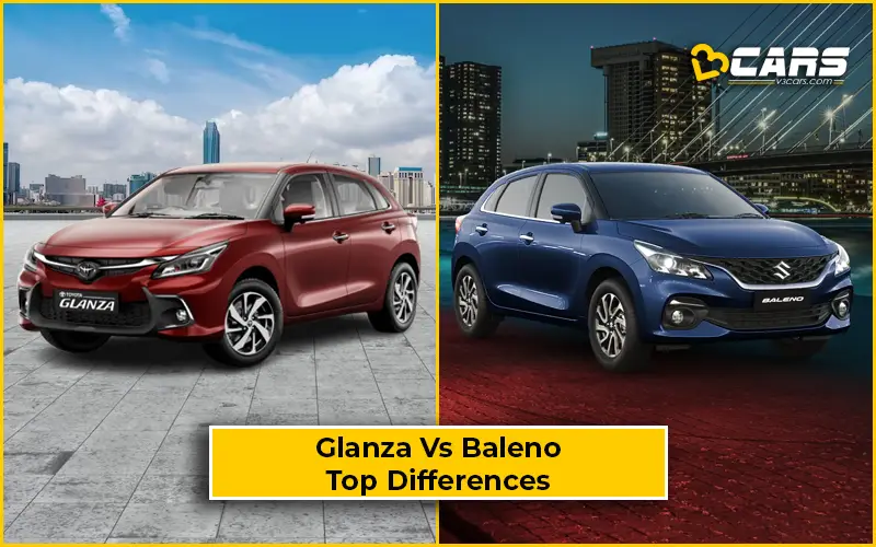 Toyota Glanza Vs Maruti Suzuki Baleno