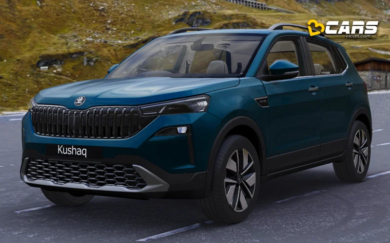 2026 Skoda Kushaq Blue Colour