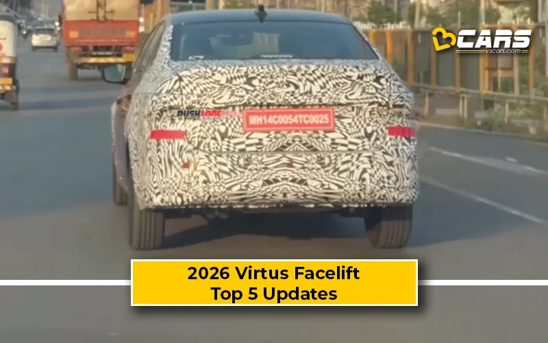 2026 Volkswagen Virtus Facelift:  Top 5 Expected Changes