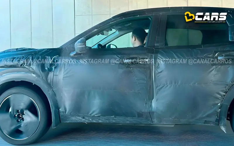 Next gen nissan kicks spotted ahead of global debut