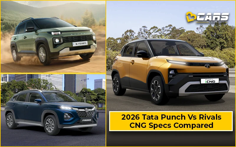 2026 Tata Punch Vs Rivals – CNG Specs Compared