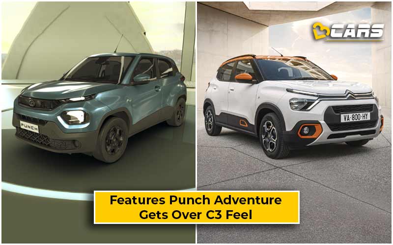 Citroen C3 Feel and Tata Punch Advenute