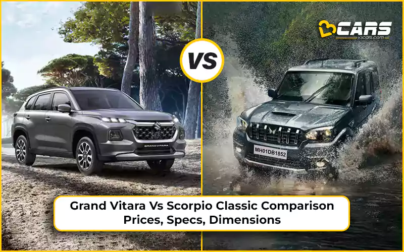 Grand Vitara vs Scorpio Classic