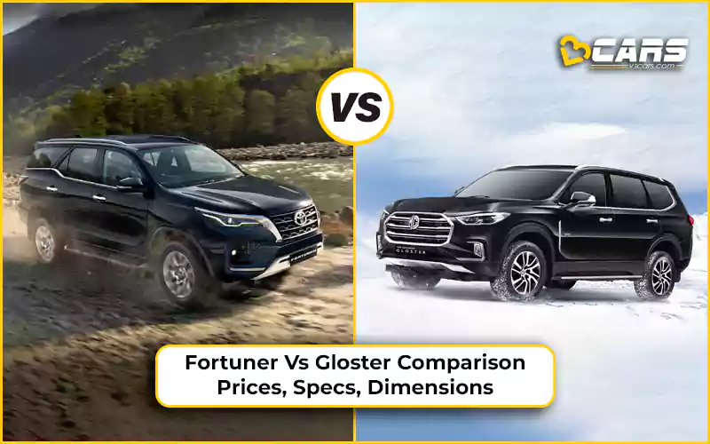 Toyota Fortuner Vs MG Gloster