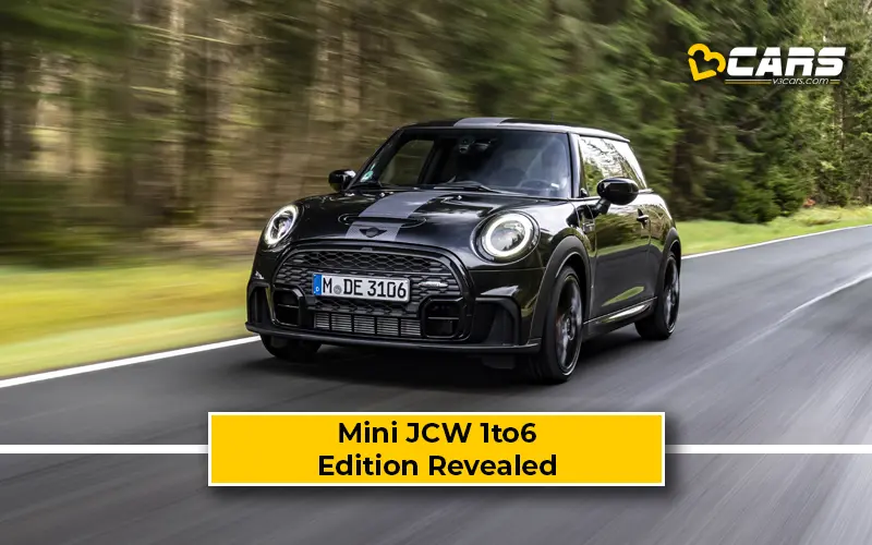 Limited Run Mini John Cooper Works 1to6 Edition Revealed