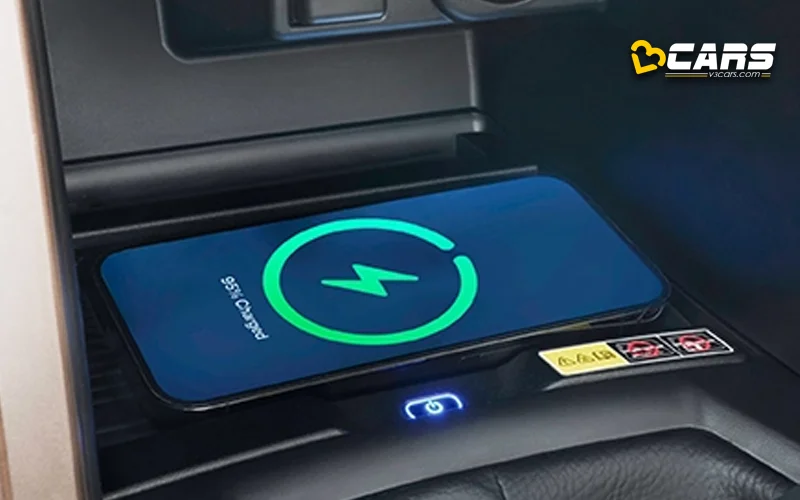 2026 Toyota Innova Crysta Wireless Smartphone Charger
