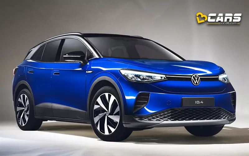 Volkswagen id4 showcased yet again in india launch in 2024