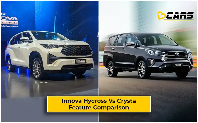 Toyota Innova Hycross Vs Innova Crysta