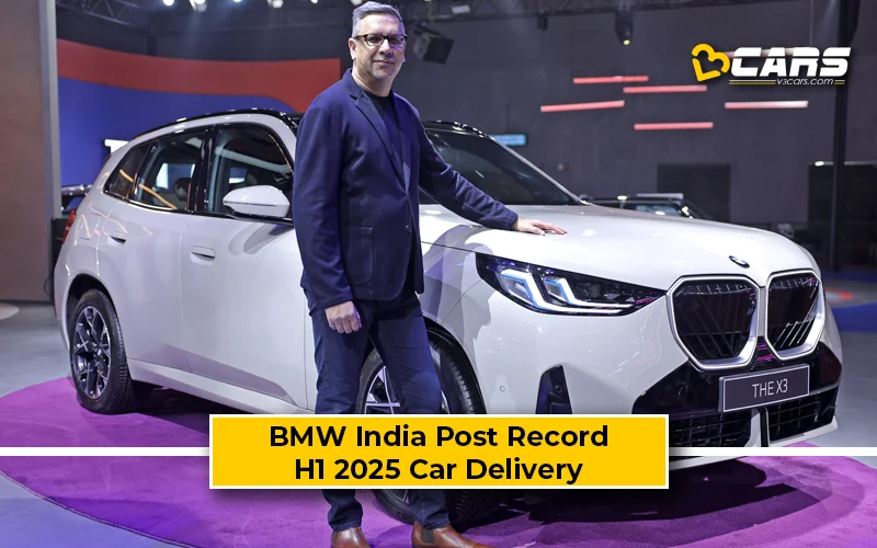 BMW Group India Post Highest-Ever H1 Car Delivery In 2025