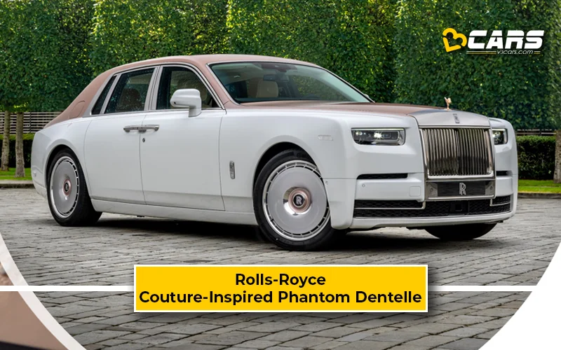Rolls-Royce Revealed One-Of-One Phantom Dentelle Inspired By Lace