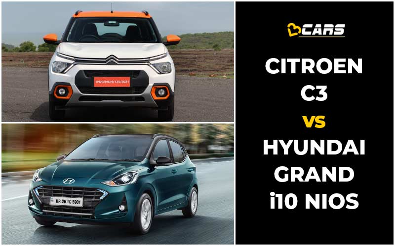 Citroen C3 Vs Hyundai Grand i10 Nios